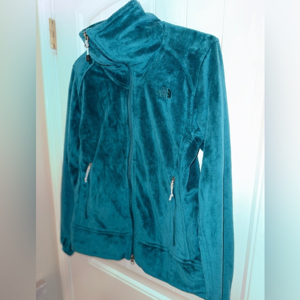 The North Face Womens Shiso Soft Plush Fleece Full Zip Jacket Size Medium